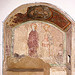 Siklós, frescoes in the castle chapel