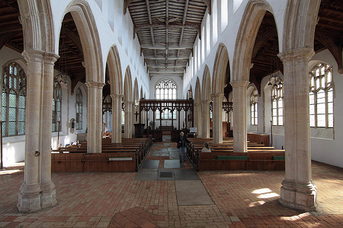 Blythburgh, Suffolk, Holy Trinity Church.