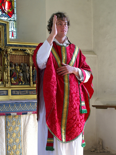 North Cerney, Gloucestershire - vestments