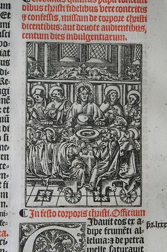 Sarum Missal, printed in Paris in 1555